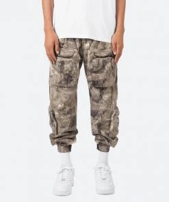 Mnml Bottoms Zipper Cargo Pants - Camo